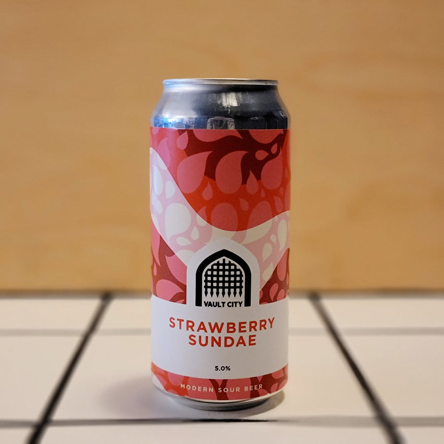 Vault City, Strawberry Sundae, Sour, 5%