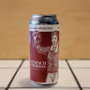 Anspach & Hobday, The Kolsch Style Lager, 4.5%