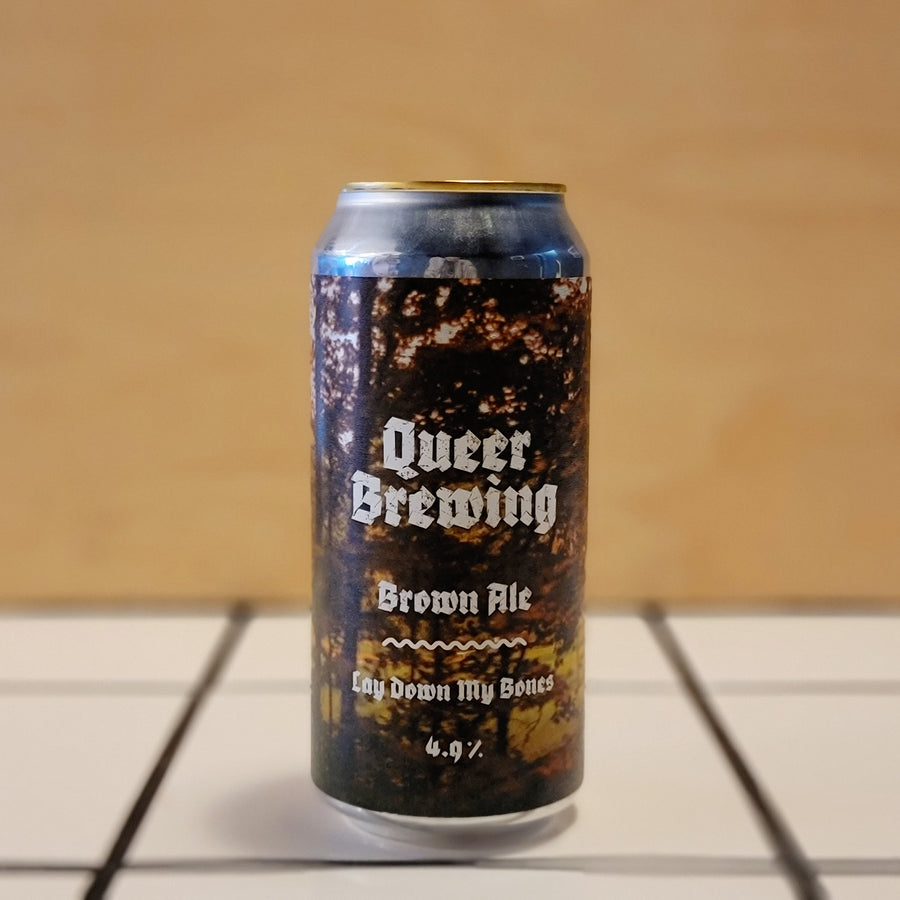 Queer Brewing, Lay Down My Bones, Brown Ale, 4.9%