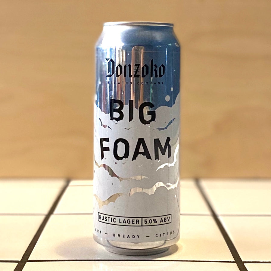 Donzoko, Big Foam, Rustic Lager, 5%